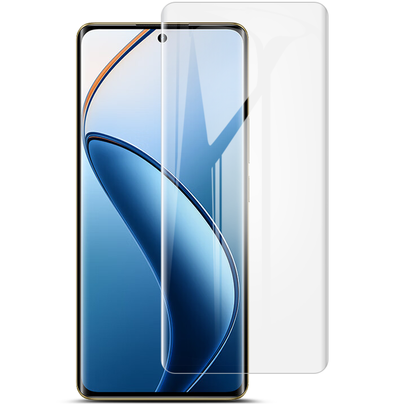 Folia hydrożelowa na ekran Bizon Film Hydrogel Front Duo dla Realme 12 Pro / 12 Pro+, 2 sztuki